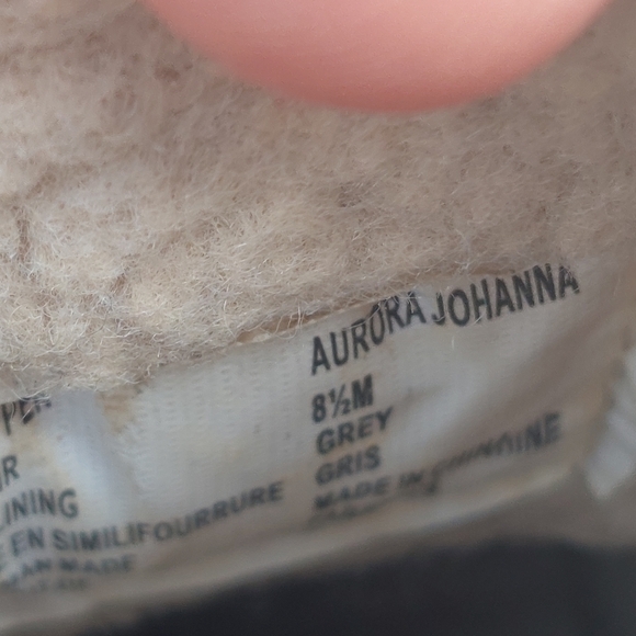 Earth Origins Aurora Johanna Grey Suede Clogs Sz 8.5 - Picture 7 of 9